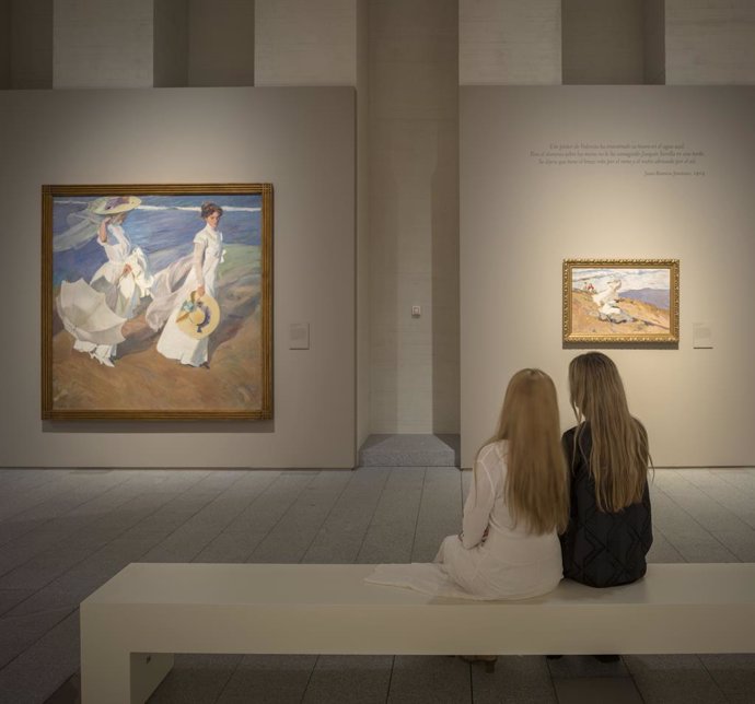 L'Exposició 'Sorolla, Cent Anys De Modernitat' S'Acomiada De la Galeria De les Col·leccions Reals Després d'Haver Rebut 139.572 Visitants En Sis Mesos, Segons Ha Informat Este Dimecres Patrimoni Nacional.