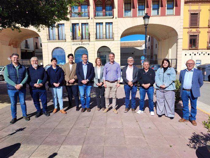 Representantes municipales socialistas de once municipios de la zona norte de la provincia se han reunido en Mollina para constituir la asamblea que elabroará los estatutos del futuro ente mancomunado.