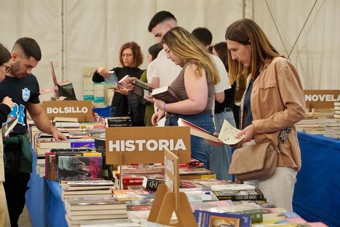 Imagen de la XXXIII Feria del Libro de Santomera