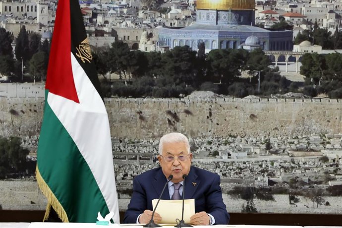 Archivo - Arquivo - Mahmoud Abbas, presidente da Autoridade Palestina (arquivo)