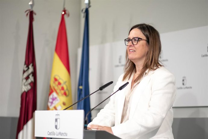 La consejera portavoz, Esther Padilla.