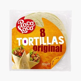 Imagem do produto das tortilhas de farinha da marca Poco Loco.