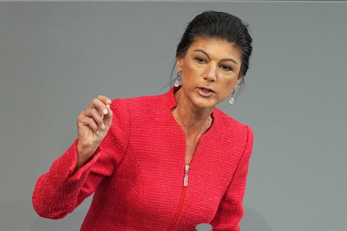 Archivo - Sahra Wagenknecht, fundadora del partido populista alemán que lleva su nombre