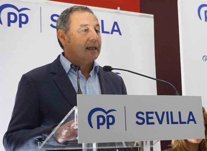 Ricardo Sánchez, presidente del PP de Sevilla