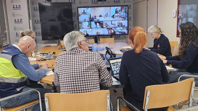 Reunión del INFOCA de cara a la campaña contra incendios en Canarias para el verano de 2025
