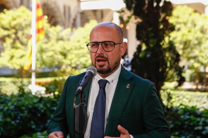 Archivo - El diputado autonómico del PAR, Alberto Izquierdo.