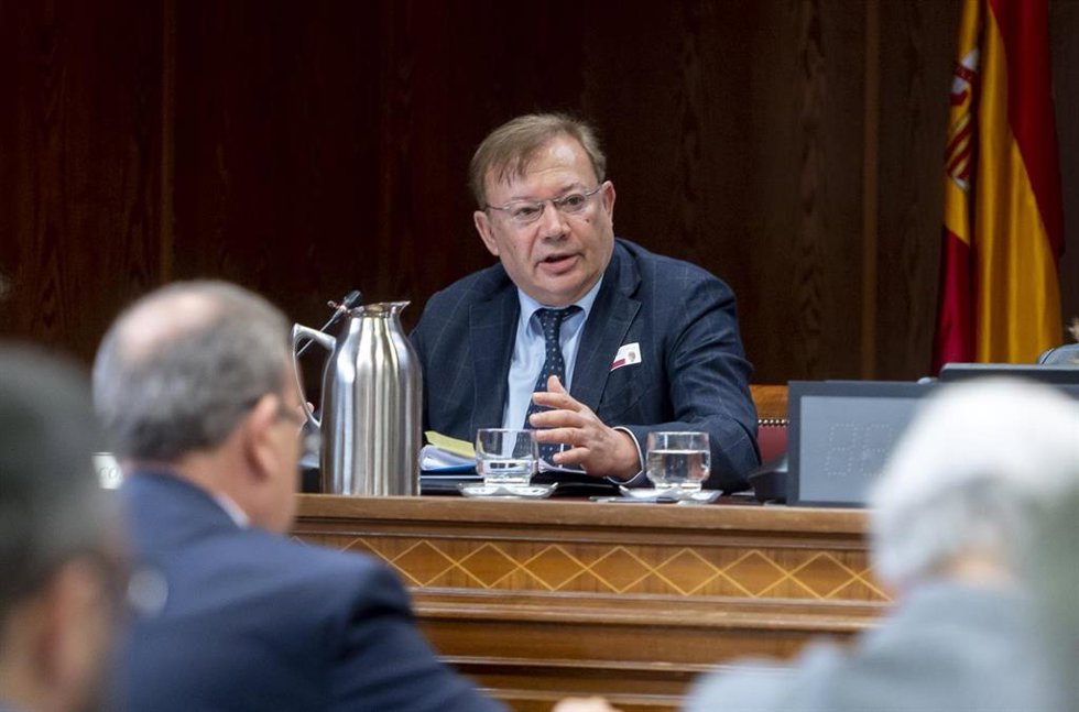 El catedrático de Derecho Civil de la Universidad de Valncia y exmagistrado del Tribunal Supremo, Javier Orduña Moreno, a 23 de abril de 2025, en Madrid (España).