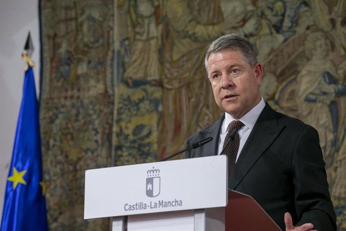 Archivo - El presidente de Castilla-La Mancha, Emiliano García-Page