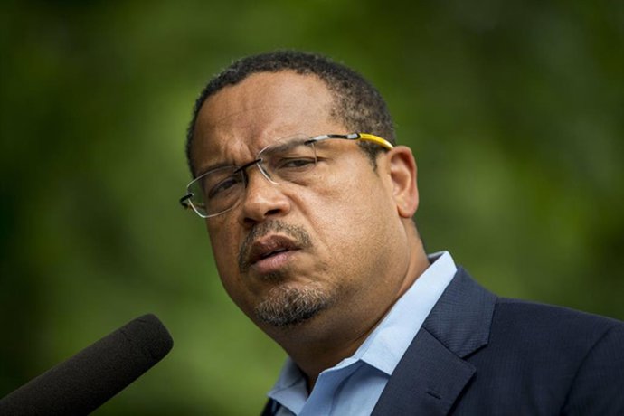 Archivo - Arquivo - O fiscal geral de Minnesota, Keith Ellison.