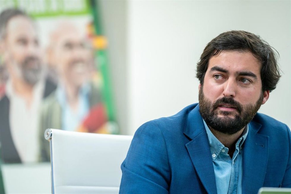 El presidente del Comité Ejecutivo Provincial de Vox-Sevilla, Javier Navarro
