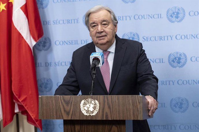 El secretario general de la ONU, António Guterres