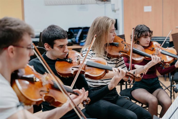 Archivo - Músicos de la Jove Orquestra de la Generalitat