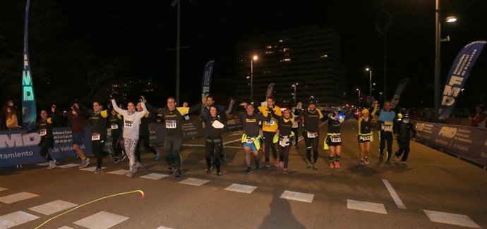 Archivo - Imagen de archivo de la carrera Ríos de Luz en Valladolid.