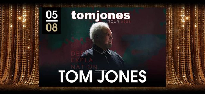 Tom Jones actuará en Marbella en el marco del festival Starlite Occident el próximo martes 5 de agosto.