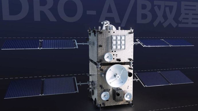 Uma representação dos satélites resgatados