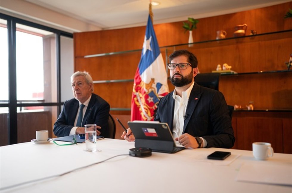 El presidente de Chile, Gabril Boric