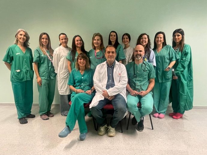 Equipo del programa 'Patient Blood Management’ del Hospital Universitario Miguel Servet de Zaragoza.