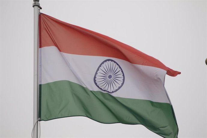 Archivo - Bandera de India (Archivo)