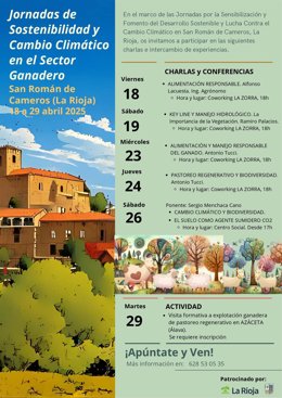 Jornadas de sostenibilidad en San Román de Cameros