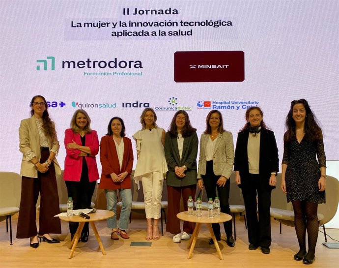 Jornada 'La mujer y la innovación tecnológica aplicada a la salud' de Metrodora y Minsait