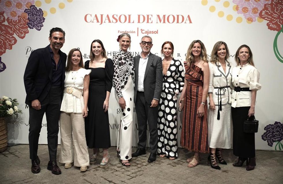 Primer desfile 'Cajasol de Moda'.