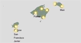 El tiempo hoy, jueves 24 de abril, en Baleares.