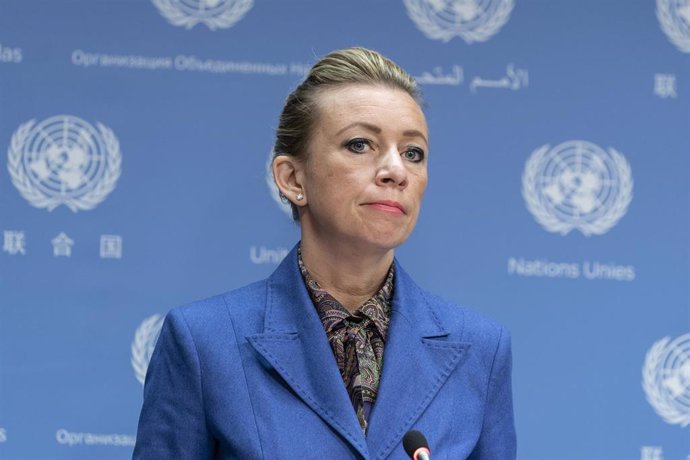 Archivo - La portavoz del Ministerio de Asuntos Exteriores de Rusia, Maria Zajarova, en una imagen de archivo.