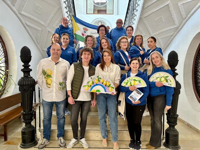 Presentación del viaje de una representación de la Asociación Músico Cultural Euterpe de Santomera a la ciudad francesa de Saint-Brevin-les-Pins, en el marco del hermanamiento entre la localidad gala y el municipio santomerano