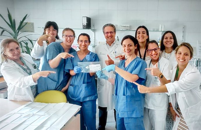Profesionales de Hematología del Virgen del Rocío.