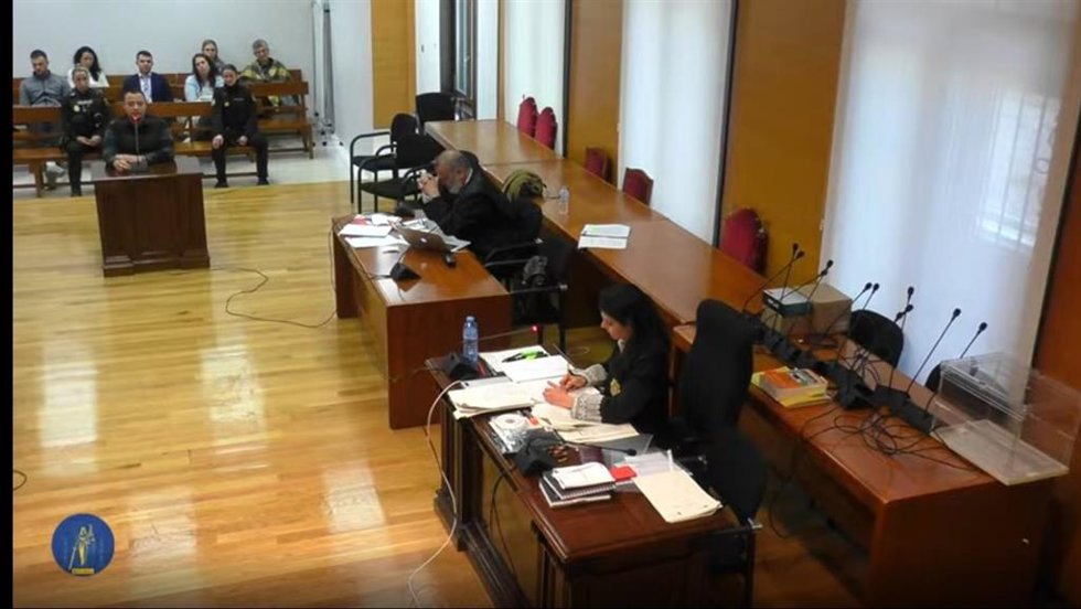 Imagen del juicio por el crimen ocurrido en el barrio del Alamín de Guadalajara.