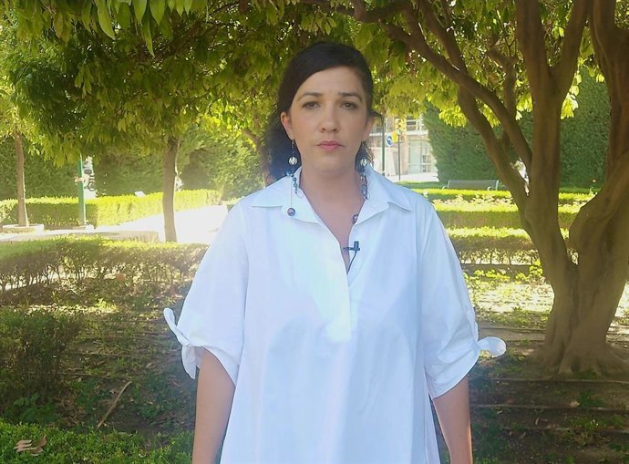 La coordinadora provincial de IU, Toni Morillas, en una imagen de archivo