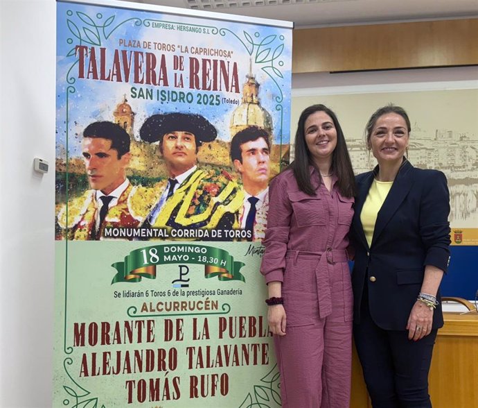 Presentación del cartel taurino de San Isidro 2025 en Talavera de la Reina.