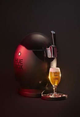 Archivo - Huebox, el dispensador de cerveza de Estrella Galicia