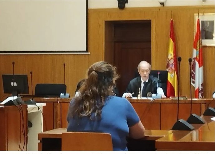 Archivo - La exedil de Bobadilla, en un juicio celebrado en la Audiencia de Valladolid. Foto de archivo.