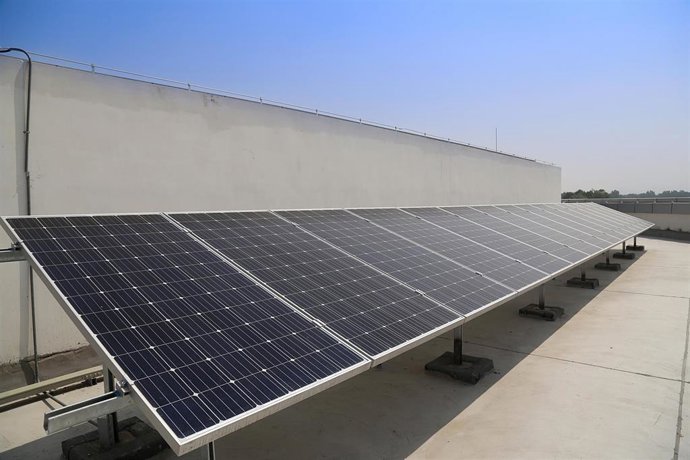 Archivo - Photovoltaic power station
