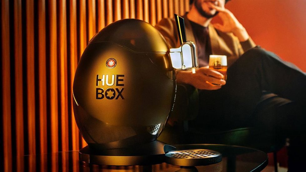 Estrella Galicia presenta Huebox, un dispositivo innovador para disfrutar de la cerveza en casa