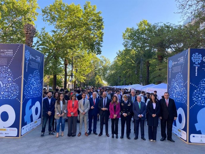 Inauguración de la II Feria Provincial de Formación Profesional de Jaén.