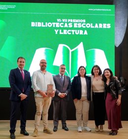 Entrega de los VI y VII Premios de Buenas Prácticas en Bibliotecas Escolares y Fomento de la Lectura.