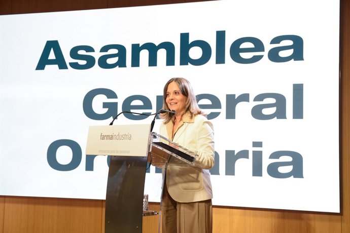 Imagem da presidente da Farmaindustria, Fina Lladós.