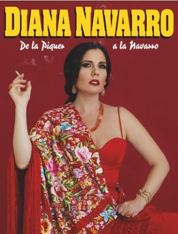 Cartel del concierto de Diana Navarro