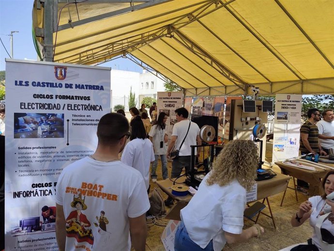 Vista de la VI edición de la Feria de Formación Profesional de la Sierra de Cádiz.