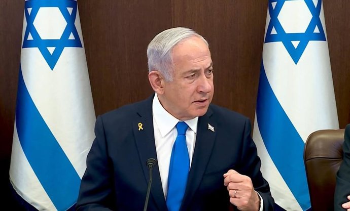Archivo - Arquivo - Primeiro-ministro israelense Benjamin Netanyahu
