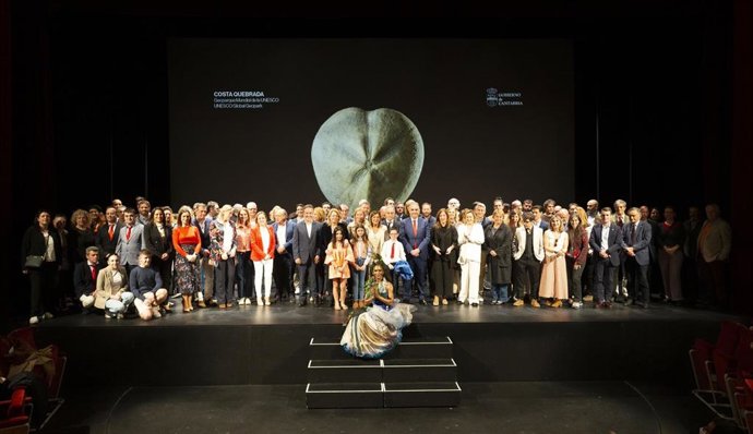 Acto de ratificación  de Costa Quebrada como Geoparque Mundial de la UNESCO