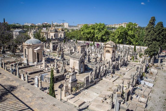 Vista del cementerio de Palma.