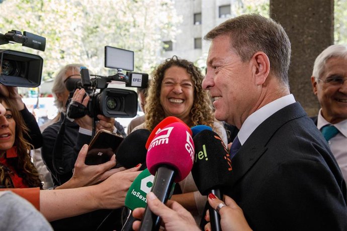 El presidente de Castilla-La Mancha, Emiliano García-Page.