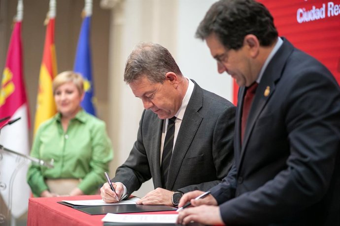 Emiliano García-Page en Ciudad Real.