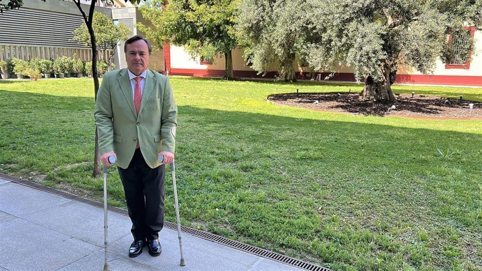 El diputado provincial de Vox en Sevilla, Rafael García