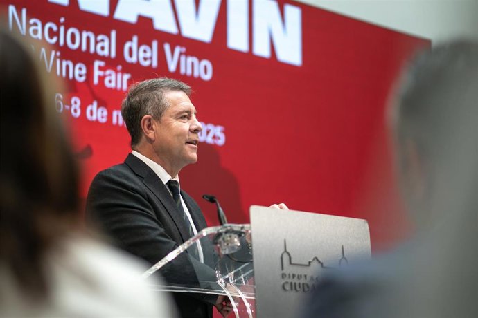 El presidente de Castilla-La Mancha, Emiliano García-Page, en Ciudad Real.