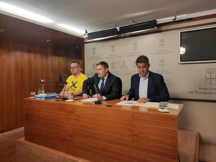 David García, Pedro de Rueda y Manuel Cifuentes