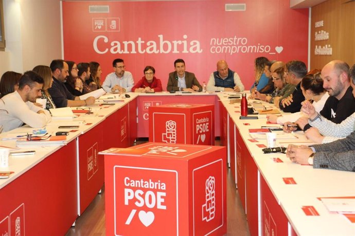 La Comisión Ejecutiva Autonómica del PSOE de Cantabria
